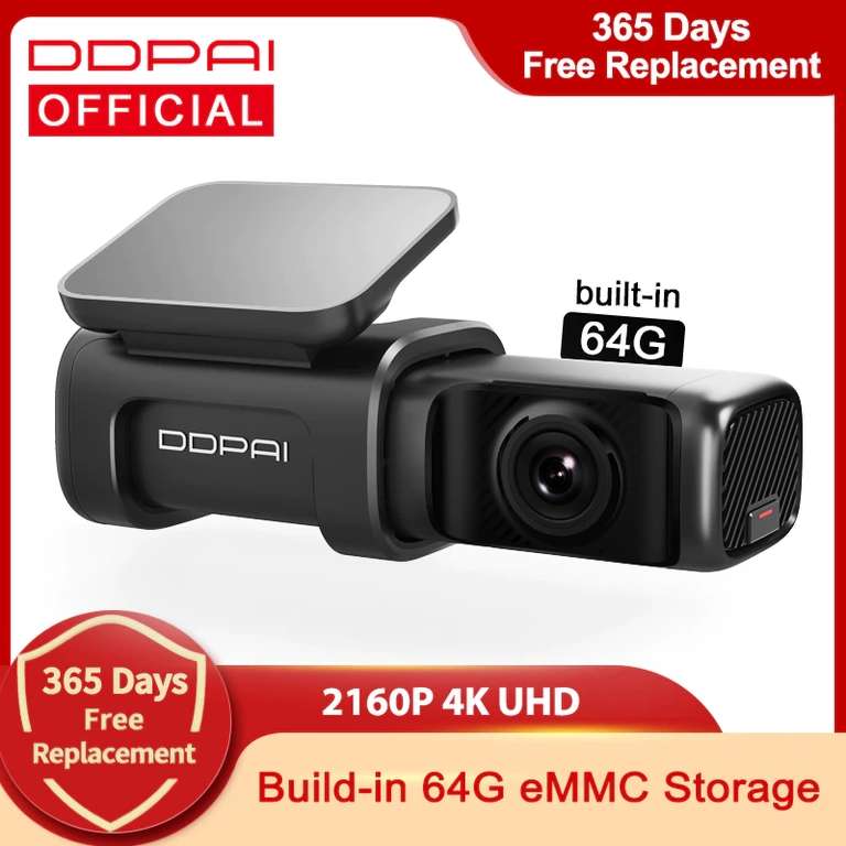 DDPAI Dash Cam Mini 5 4K UHD 2160P (desde España)