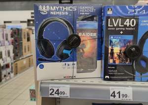 Auriculares Gaming MYTHICS NEMESIS + Shadow of The Tomb Raider PS4 - CARREFOUR