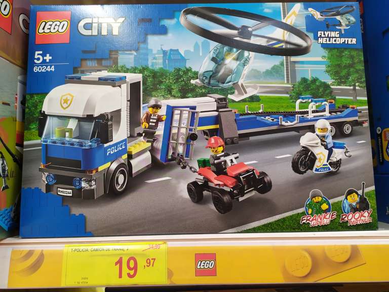 Lego - Camión policía en Alcampo Alcalá de Henares