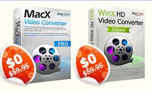 Edición de video: WinX HD Video Converter Deluxe y MacX Video Converter Pro (GRATIS)