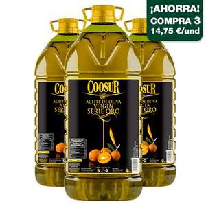 Aceite de Oliva Virgen Serie Oro 5L Coosur
