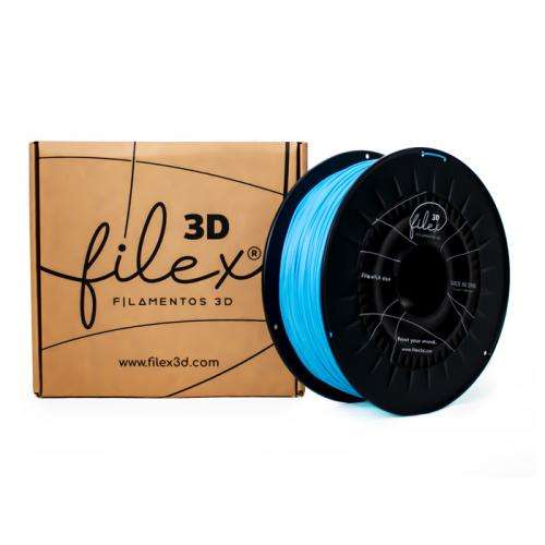 Filamento 3D PLA Premium - 1Kg. - Filex 3D