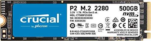 Crucial P2 SSD M.2 de 500GB