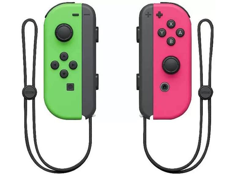 Joy-Cons Nintendo Switch (verde y fucsia)