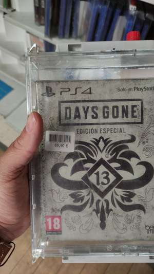 Days gone Ed especial para PS4 Carrefour Rosaleda