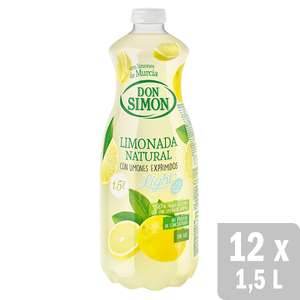 12 Limonadas de 1,5 litros + 24 néctares de 330 ml