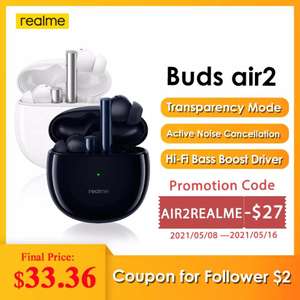 Realme Buds Air 2 IPX5 HiFi