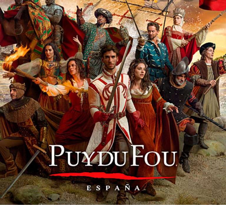 Puy du Fou España el parque de Toledo desde Solo 54€ (1dia de entrada)+ aperitivos + 1 noche de Hotel 3* (PxPm2)(Junio- Septiembre)