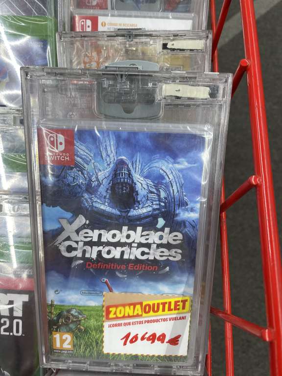 Nintendo Switch Xenoblade Chronicles: Definitive Edition en Mediamarkt de Goya en Madrid