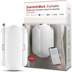 SwitchBot cortina inteligente motor eléctrico, aplicación inalámbrica Hub Mini/Plus Alexa, Google Home, HomePod, IFTTT