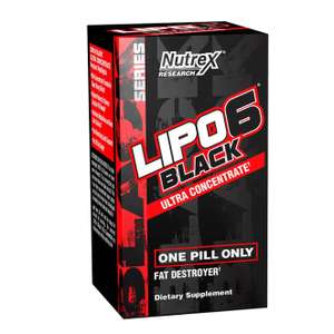 Quemador de Grasas Nutrex - Lipo 6 Black Ultra Concentrate (60 Cápsulas)