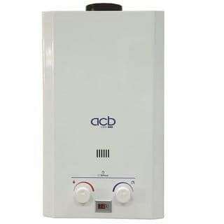 Calentador de agua a gas GLP (Butano / Propano) 10 litros ACB encendido batería Caudal: 10 litros/minuto