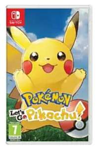 Pokemon let's go Pikachu. Nintendo Switch