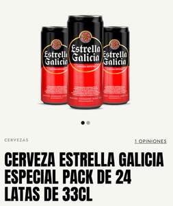 Estrella Galicia lata 33cl 10% descuento