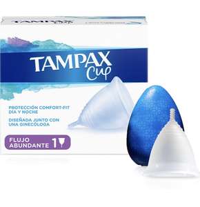 Tampax Copa Menstrual Flujo Abundante o flujo regular