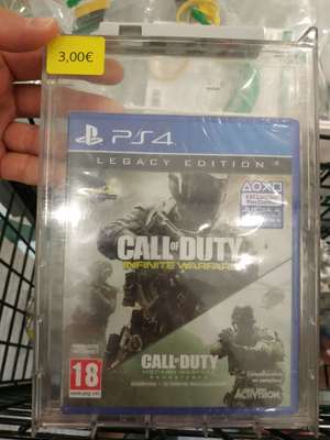 Call of Duty Infinite Warfare/Modern Warfare PS4 en Carrefour Alcobendas