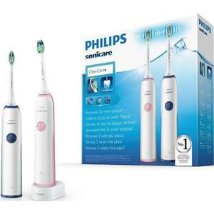 Pack Duo Cepillo Dental Eléctrico Philips Sonicare Cleancare