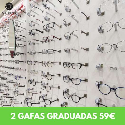 Dos gafas monofocales premium al precio de una
