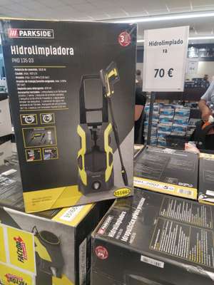 Hidrolimpiadora parkside en Lidl Factory outlet » Chollometro