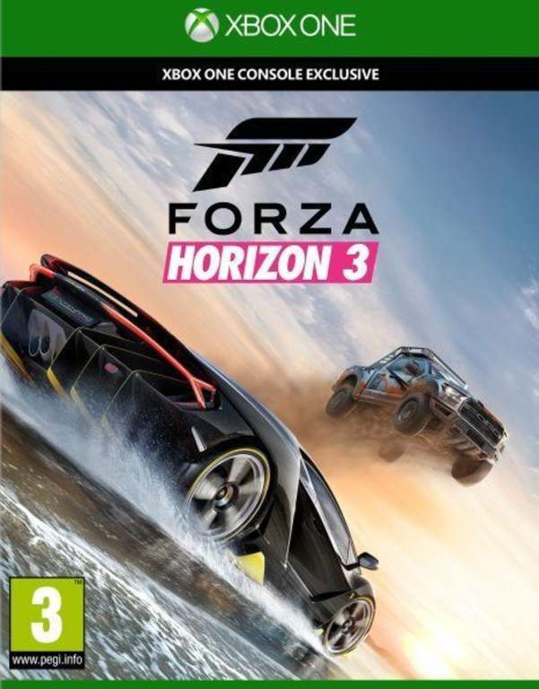 Forza horizon 3 para Xbox one por solo 22,70€