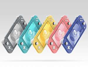 Nintendo Switch Lite / Gris, Azul Turquesa, Amarillo, Coral, Azul