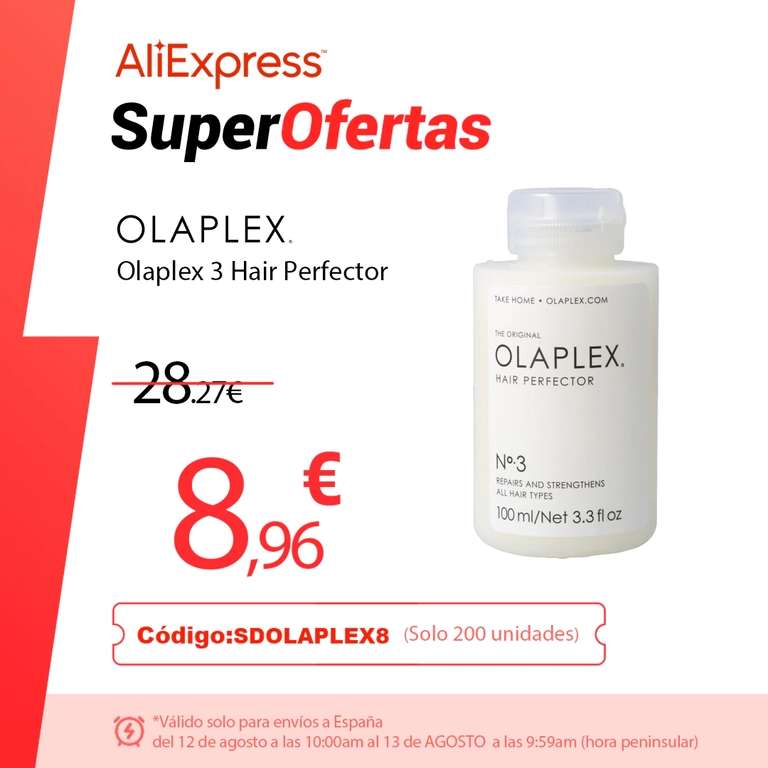 Olaplex 3 hair perfector nº-3 100ml champú y acondicionador cuidado
