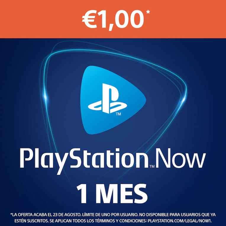 Playstation NOW - 1 mes a 1€