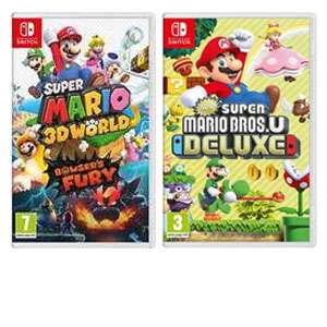 Super Mario 3D World + Bowser’s Fury a 32€, Harvest Moon a 15€, Bros. U a 39€, Mario Maker 2 | AlCampo