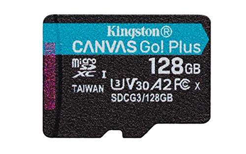 MicroSD 128GB para memoria interna de móviles.