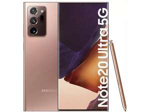 Samsung Galaxy Note 20 Ultra 5G, Bronce, 256GB, 12GB RAM, 6.9" WQHD+, Exynos 990, 4500 mAh, Android