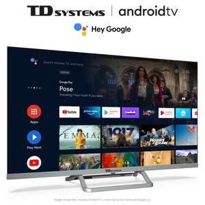 td systems K32DLX14GLE Smart TV 32" HD, AndroidTV