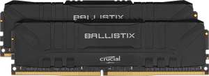 Crucial Ballistix DDR4 kit 32GB 3200mhz CL 16 (2x16GB) negro o blanco
