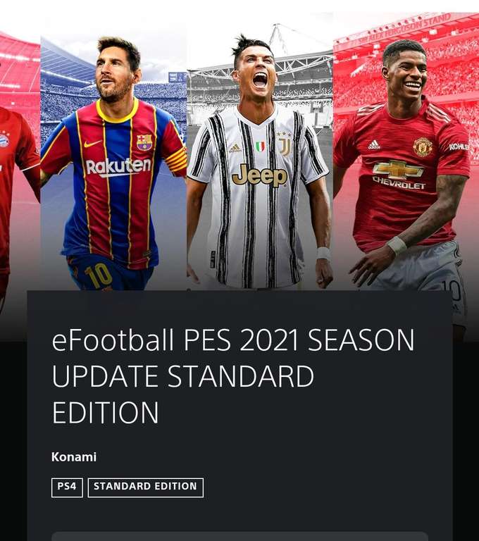 eFootball PES 2021 SEASON UPDATE STANDARD EDITION