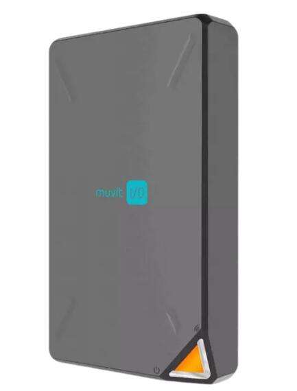 Nube personal - Muvit iO MIODDUW1, Inalámbrico, 1 TB HDD, 300 MB/s, Wi-Fi, 4000 mAh