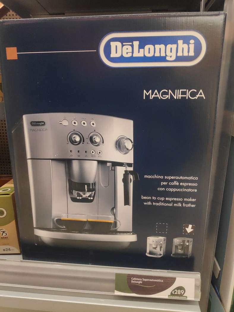 Cafetera DeLonghi Magnifica ESAM 4200.S Superautomática Plata » Chollometro