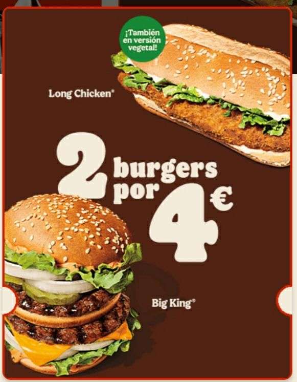2X4€ Burger King