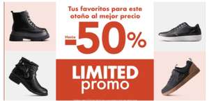 Limited promo, Hasta 50% en tienda y online