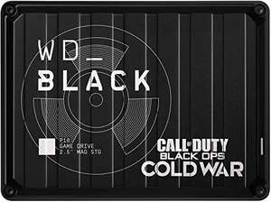 WD_BLACK Call of Duty: Disco duro gaming P10 Black Ops Cold War Special Edition de 2 TB (pc, consola)