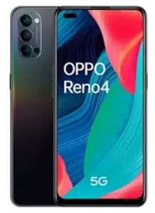OPPO Reno 4 5G, Negro, 128 GB, 8 GB, 6.4" FHD+, Qualcomm Snapdragon 765G, 4000 mAh, Android
