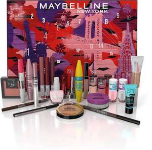 Maybelline New Yorkshire Calendario de Adviento 2021 de Maquillaje, 24 Productos Sorpresa (desde España)(DIA 8 DE DICIEMBRE - 10 am)