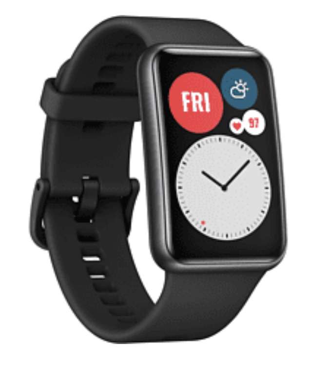 Huawei Smartwatch - Watch Fit,1.64" GPS (Negro y Rosa)