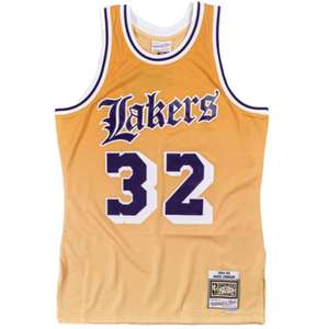 Camiseta Lakers Magic Johnson Mitchell & Ness