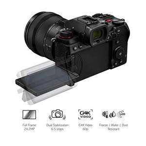 Camara Full Frame Panasonic Lumix S5 con Objetivo 20-60mm F3.5-5.6 Lumix