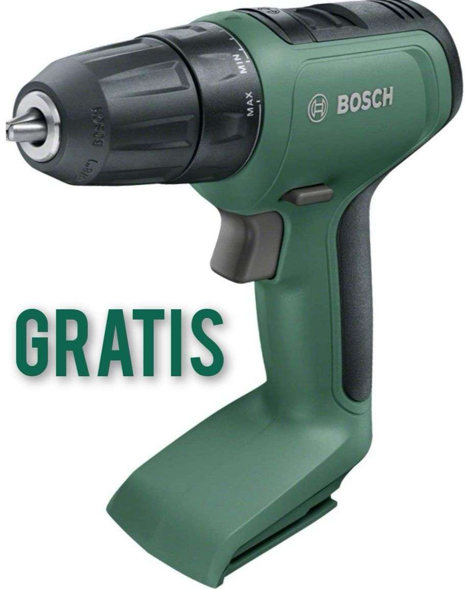 GRATIS un taladro atornillador BOSCH UniversalDrill 18 X la compra de un  aspirador Unlimited Serie 8 o 6 » Chollometro