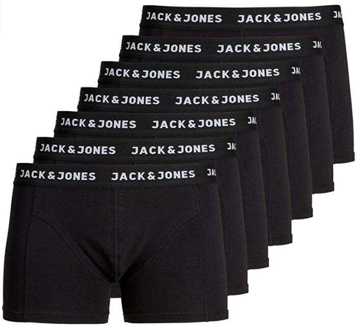 Pack de 7 Boxers Jack&Jones | 3.02€ la Unidad | Tallas S a XXL