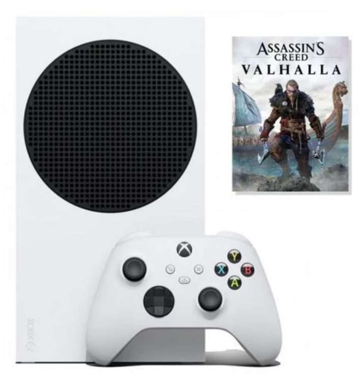 Xbox Series S + Assassin's Creed Valhalla Digital (sin juego a 298,99€)