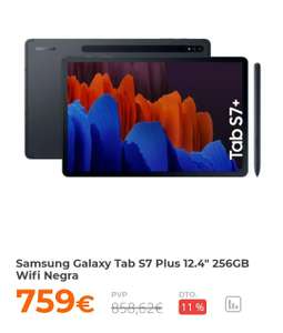 Samsung Galaxy Tab s7+ 256GB WIFI