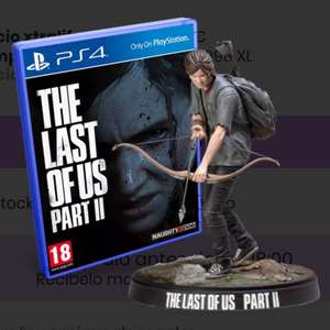 The Last of Us Parte II + Figura Ellie con Arco 20cm + Postales + Insignias (PS4)