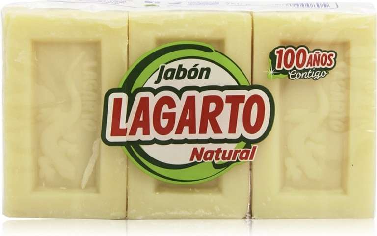 6 pastillas de jabón Lagarto (total 1500ml)