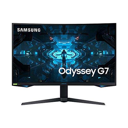 Samsung Odyssey LC32G73TQSRXEN - Monitor curvo 32" WQHD (2560x1440, 1 ms, 240 Hz, G-Sync, FreeSync Premium Pro, QLED, HDR600, 1000R